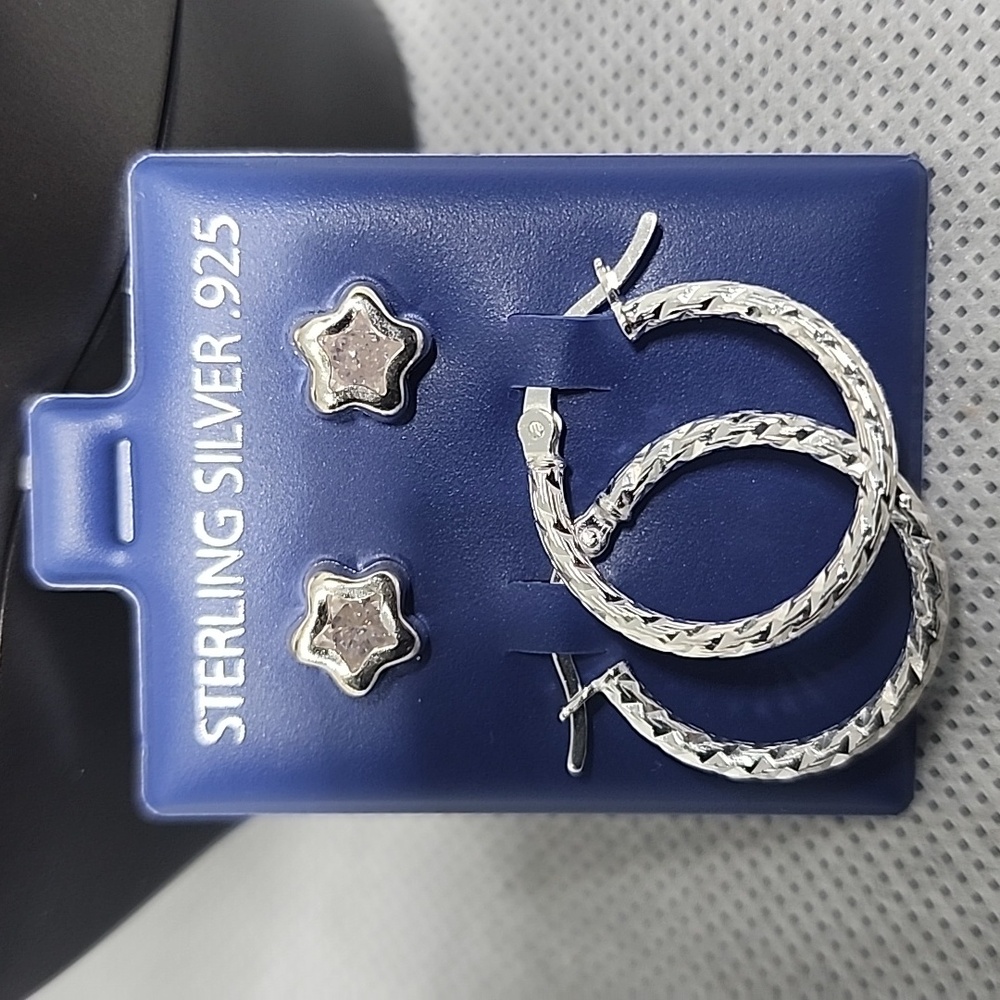 925 STERLING SILVER EARRINGS